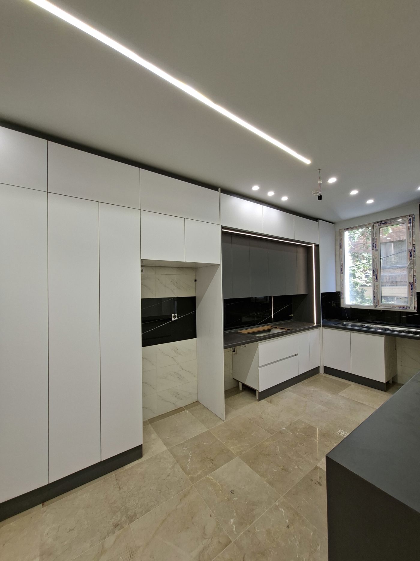 اجرای سفارشی کابینت آشپزخانه — CA-1433 — آرایان ترسیم
