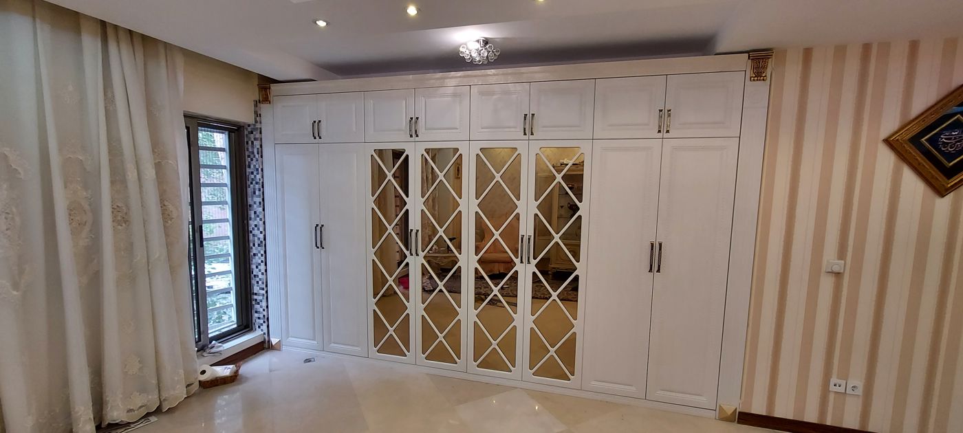 نمونه کمد دیواری مدرن — CL-1422 — آرایان ترسیم