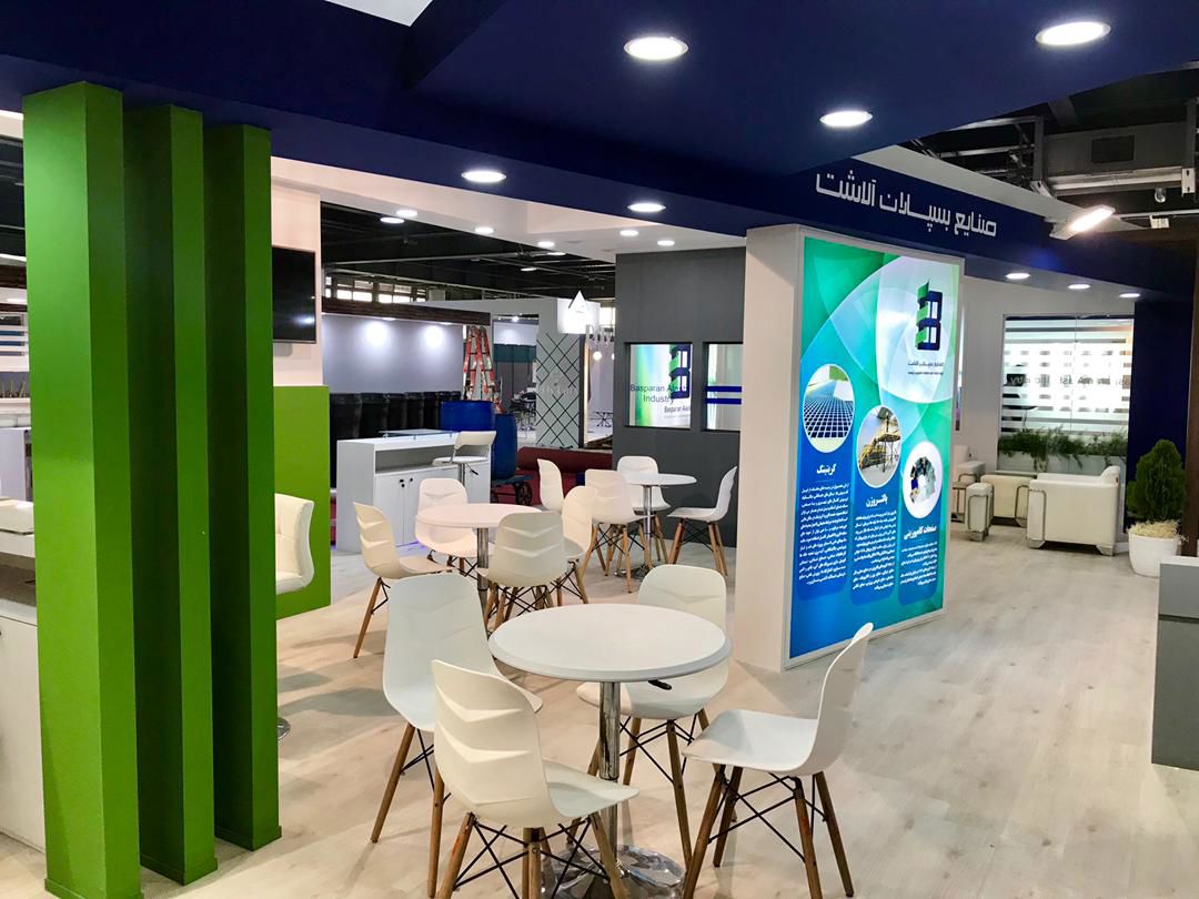 اجرای سفارشی غرفه نمایشگاهی — EX-1477 — آرایان ترسیم