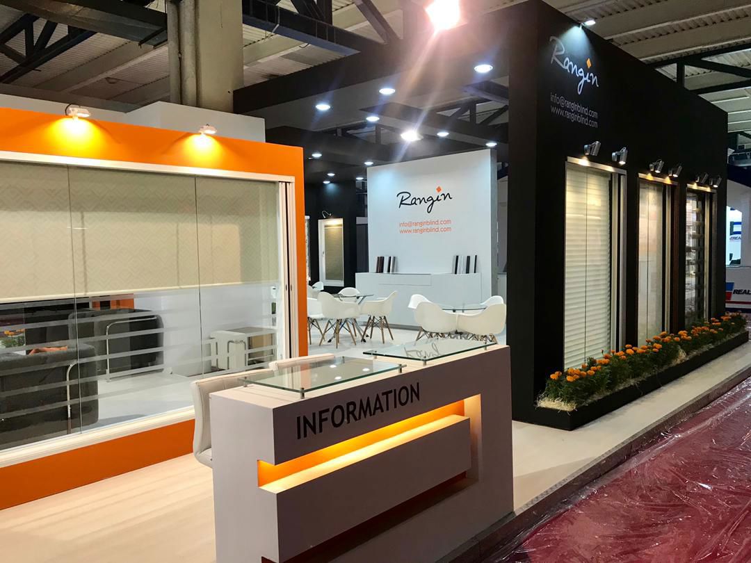 غرفه نمایشگاهی با جزئیات دقیق — EX-1488 — آرایان ترسیم