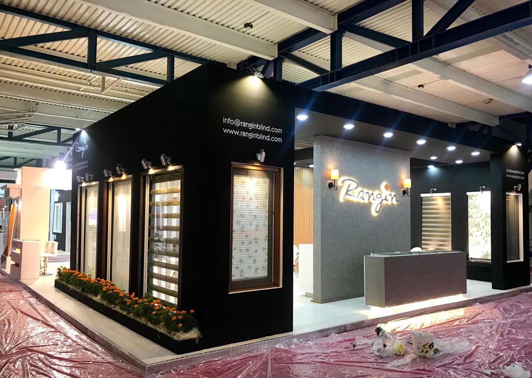 غرفه نمایشگاهی با جزئیات دقیق — EX-1488 — آرایان ترسیم