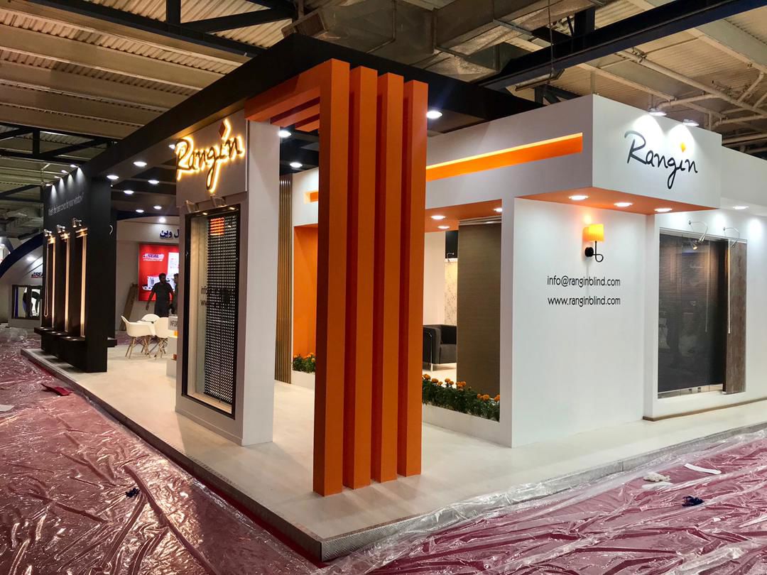 غرفه نمایشگاهی با جزئیات دقیق — EX-1488 — آرایان ترسیم