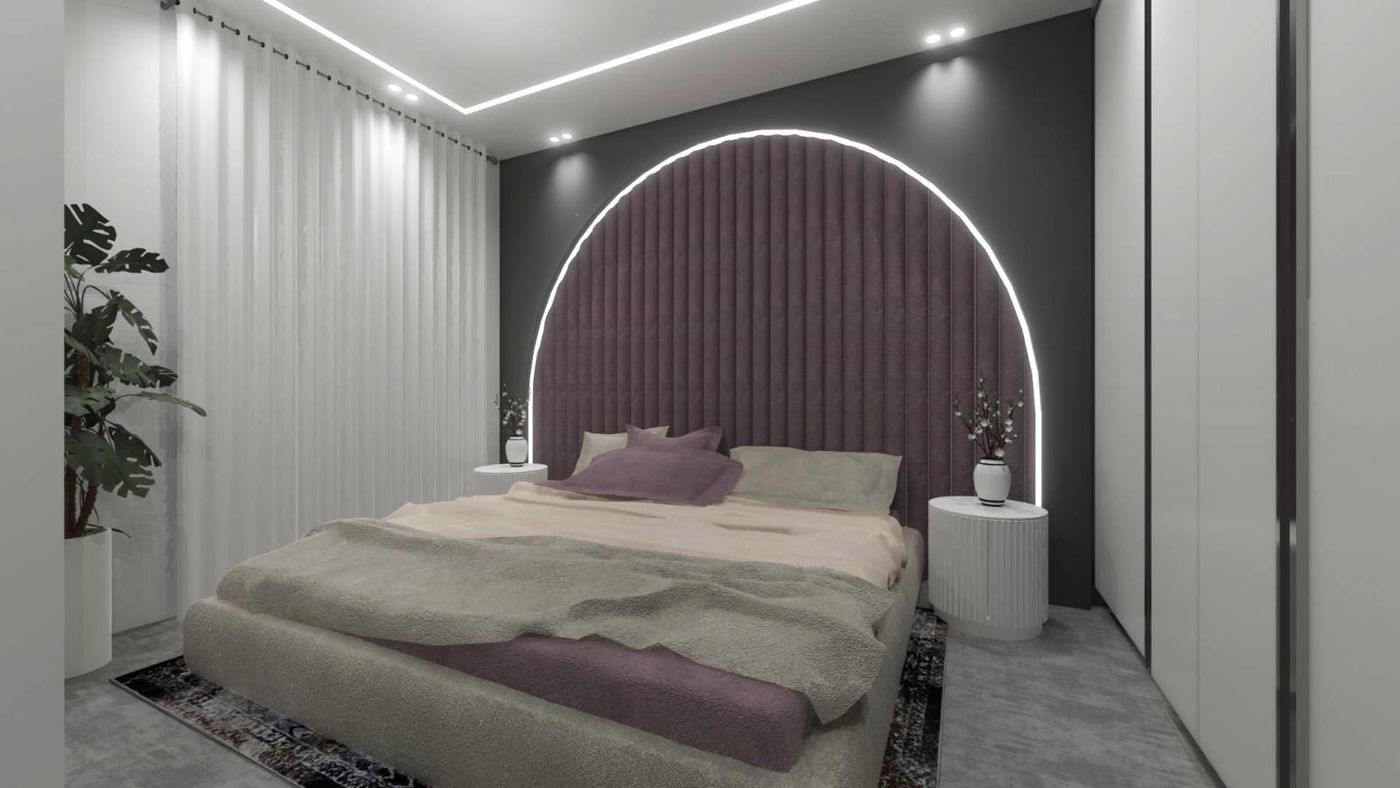 نمونه بازسازی خانه مدرن — HM-1466 — آرایان ترسیم