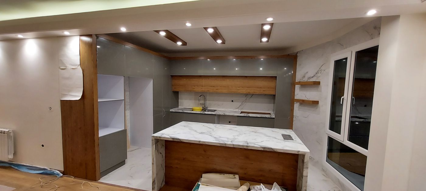 بازسازی خانه با جزئیات دقیق — HM-1488 — آرایان ترسیم