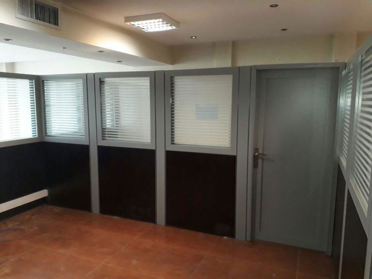 مدل پارتیشن اداری اجراشده — PA-1499 — آرایان ترسیم