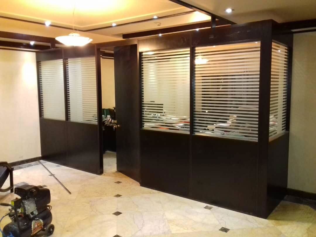 اجرای سفارشی پارتیشن اداری — PA-1521 — آرایان ترسیم