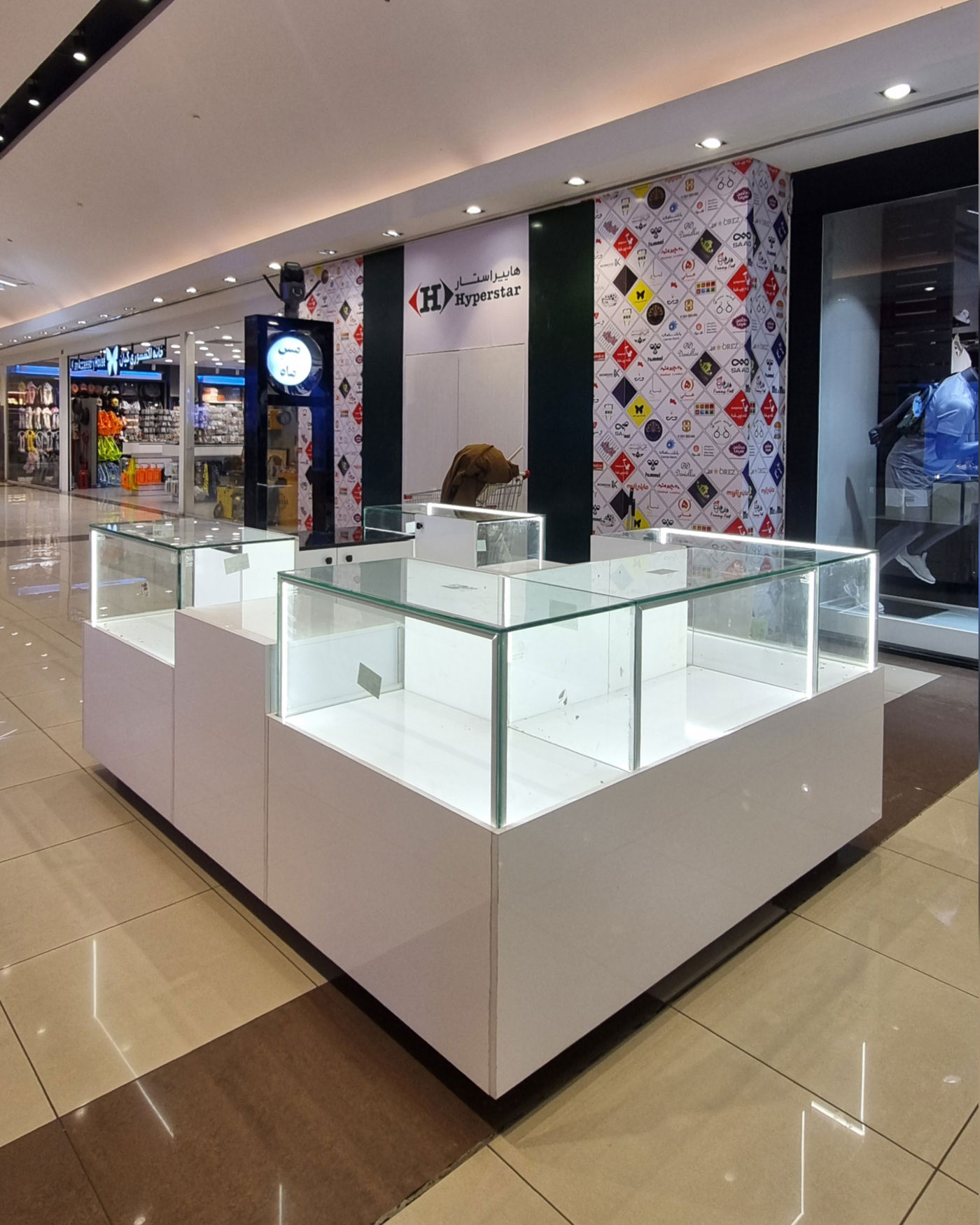 نمونه دکور و ویترین مدرن — ST-1466 — آرایان ترسیم